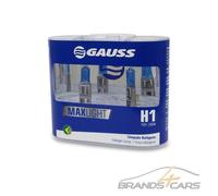 1x DOPPELBLISTER GAUSS GLÜHLAMPE H1 HALOGENLAMPE NEBELSCHEINWERFER BLAU 50275498