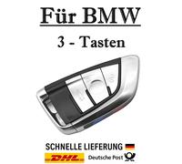 1x Ersatz Autoschlüssel Gehäuse für BMW 3-Tasten PKW Fernbedienung KS43 - HU127