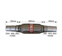 Bosal Flexrohr, Abgasanlage [Hersteller-Nr. 265-005]