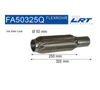 LRT Automotive Flexrohr Abgasanlage FA50325Q 50,5x250 mm passend für Ford Mondeo