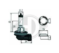 DIEDERICHS LID10038 Glühlampe, Fernscheinwerfer