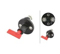 HELLA 6EK 002 843-051 Hauptschalter, Batterie - Drehbetätigung - Anschlussanzahl: 2 - geschraubt - S