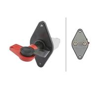 HELLA 6EK 002 843-151 Batterietrennschalter - Drehbetätigung - 24V - geschraubt - Schließer - oval