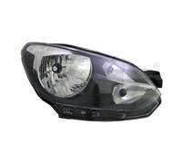 TYC Hauptscheinwerfer 20-14016-35-2, Links H4 Halogen Schwarz für VW Up 2011-2016, elektrische LWR