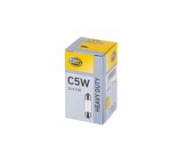 1x HELLA C5W/SV8,5-8 24VHEAVY DUTY Glühlampe, Kennzeichenleuchte Schlussleuchte