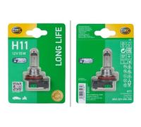 1x HELLA H11/PGJ19-2 Nebelscheinwerfer LONG LIFE bis 3x Langer Leuchtdauer