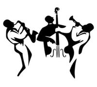 1x JAZZBAND Autoaufkleber Sticker 13x10cm Lustig Motorrad Tuning Rock Musik Jazz