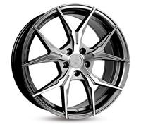 Keskin KT19 Angel Palladium Front Polish Alufelge 18 Zoll ET30 5x112 ML72,6