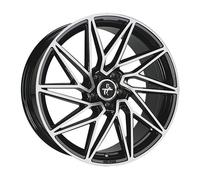 Keskin KT20 Future Black Front Polish Alufelge 18 Zoll ET45 5x112 ML72,6