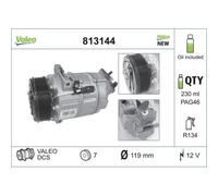 Klimakompressor VALEO ORIGINS NEW OE TECHNOLOGIE VALEO 813144