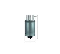MAHLE KL 506 Kraftstofffilter
