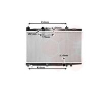 VAN WEZEL Kühler, Motorkühlung für TOYOTA 53002318