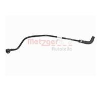 Kühlmittelrohrleitung METZGER 2420808 für AUDI, Hauptausgleichsbehälter