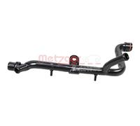METZGER Kühlmittelrohrleitung 4010487 für AUDI SKODA VW, Wasserpumpe