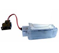 1x LED Fußraumbeleuchtung Kofferraumbeleuchtung Türeinstiegsleuchten Schminkspiegel Handschuhfach Plug&Play (blau)
