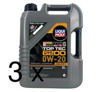 1x Liqui Moly Top Tec 6200 0W-20 3x5 Liter