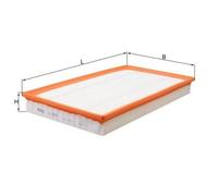 Luftfilter MAHLE KNECHT LX4919