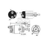 1x Magnetschalter, Starter MEAT & DORIA 46034 passend für IVECO