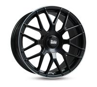 MAM Felgen GT1 19 Zoll Alufelge 9,5J 5/112 ET30 66,6 MATT BLACK LIP POLISH