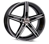 MAM OX-18, 8.5x19 5/112 ET45, schwarz Front poliert