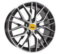 MAM Felgen Rs4 8,5jx20 5/114,3 Et45 72,6 Black Front Polish