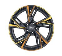 1x MAM WHEELS MAM RS5 matt black front copper 8.5Jx20 5x108 ET40