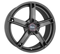 1x MAM WHEELS MAM W4 matt grey 7.0Jx17 5x112 ET48