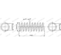 MONROE SP3847 - Fahrwerksfeder - MONROE OESpectrum SPRINGS