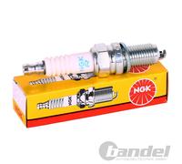 1x NGK ZÜNDKERZE BKR6EIX passend für VOLVO S80 XC90 MERCEDES C-KLASSE AUDI A4 B6