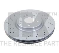 Nk 1x Bremsscheibe Vorderachse Belüftet [Hersteller-Nr. 3133117] für Mercedes-Benz