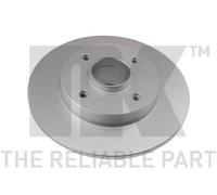 1x NK Bremsscheibe Hinterachse Ø 249mm für CITROËN C4 PEUGEOT 307