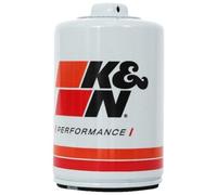 K&N Ölfilter - Patrone 76x121mm kompatibel mit Chevrolet, GMC, Buick, Cadillac, Hummer, Pontiac, Saturn, Isuzu, Saab (HP-2006) Weiß