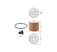 KNECHT Ölfilter OX 1077D Filtereinsatz 71,0mm für HYUNDAI TUCSON TL TLE i30 PDE