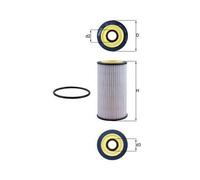 KNECHT Ölfilter Ø64mm für AUDI Q5 SQ5 TDI Mild Hybrid quattro A6 C8 S6 Allroad 55 A7 S7 A5 S5 A4 B9 S4 50 3.0 45