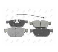 1x ORIGINAL® Abakus Bremsbelagsatz, Scheibenbremse Vorne für Citroën C5 III
