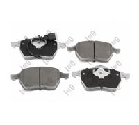 1x ORIGINAL® Abakus Bremsbelagsatz, Scheibenbremse Vorne für VW GOLF IV POLO