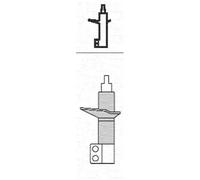 MAGNETI MARELLI 351873080000 Stoßdämpfer