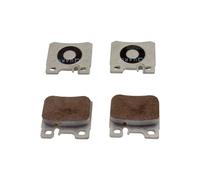 1x ORIGINAL® Quaro Bremsbelagsatz, Scheibenbremse Hinten für Mercedes-Benz