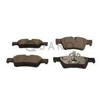 1x ORIGINAL® Quaro Bremsbelagsatz, Scheibenbremse Hinten für Mercedes-Benz