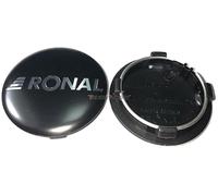 1x Original Ronal 64mm Nabendeckel Nabenkappe Schwarz Matt Center Cap Deckel Fel