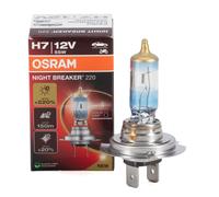 OSRAM NIGHT BREAKER 220, H7, 220% mehr Helligkeit, Halogen-Scheinwerferlampe, 64210NB220, Faltschachtel (1 Lampe)
