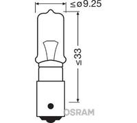 H21W 24V 21W BAY9s Original Faltschachtel OSRAM