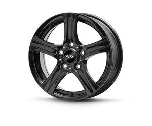 1x OXXO WHEELS CHARON BLACK schwarz 5.5Jx15 5x100 ET40