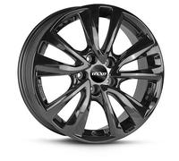 1x OXXO WHEELS OBERON 5 BLACK schwarz 7.0Jx17 5x114.3 ET50