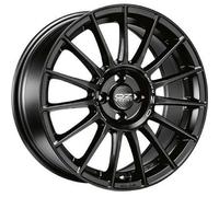 OZ SUPERTURISMO LM schwarzmatt silberne Schrift 8.0Jx18 5x112 ET48