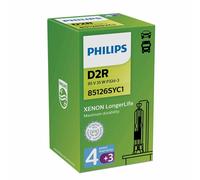 1x PHILIPS LongerLife D2R 85V 35W 85126SYC1 Xenon Scheinwerferlampe P32d-3