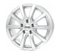 1x PLATIN PLATIN P69 polarsilber 6.0Jx15 4x100 ET38
