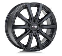 1x PLATIN PLATIN P69 schwarz mattlackiert 6.0Jx15 4x100 ET45