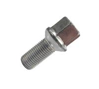 1x Radschraube M14x1,5 35mm Kugelbund R13 Silber für Skoda, Enyaq iV, Enyaq iV 4