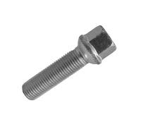 1x Radschraube M14x1,5 45mm Kugelbund R13 Silber für Skoda, Enyaq iV, Enyaq iV 4